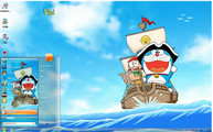 可愛哆啦A夢(mèng)Win7主題 