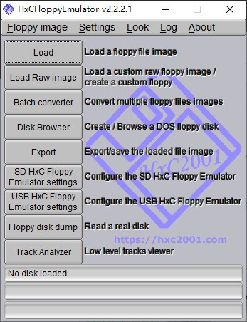 HxC Floppy Emulator(軟盤模擬工具)