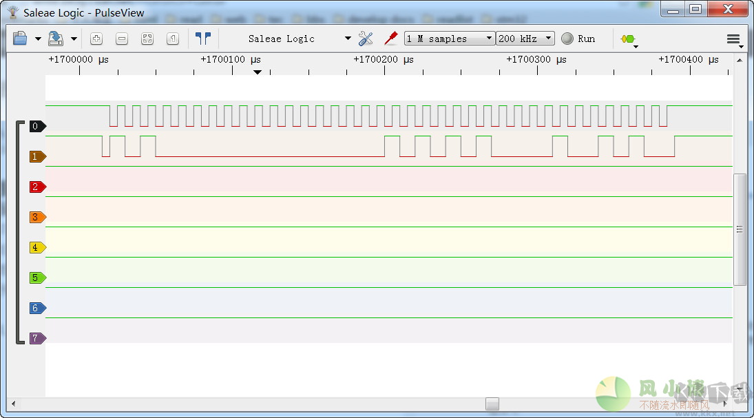 邏輯分析儀(Saleae logic)