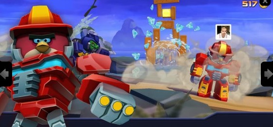 憤怒的小鳥(niǎo):變形金剛無(wú)限金幣鉆石版