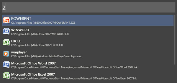 Wox快速啟動軟件