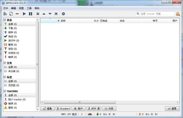 Qbittorrent(輕量級BitTorrent)