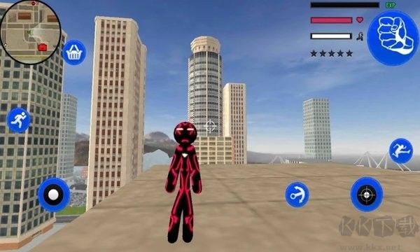 火柴人繩索紅蜘蛛俠