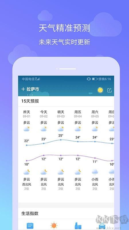  懶人天氣預(yù)報(bào)app