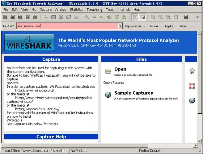 Wireshark Portable(網(wǎng)絡(luò)抓包工具)
