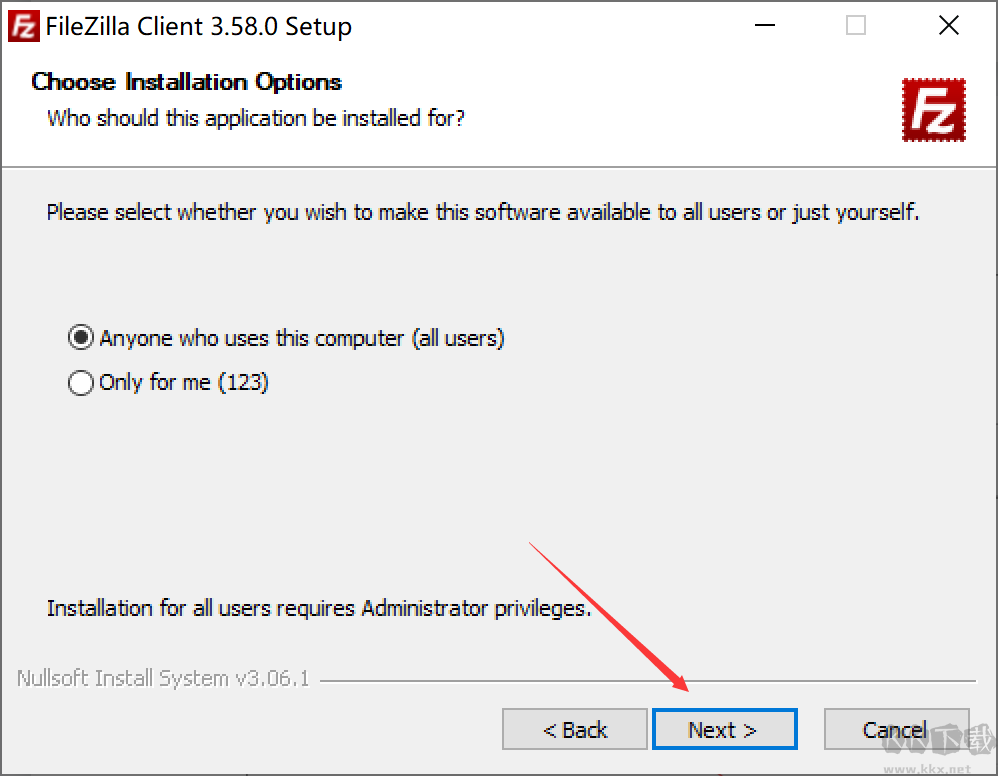 FileZilla客戶端64位