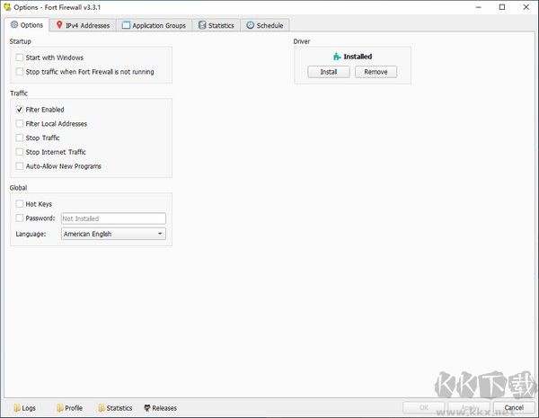 Fort Firewall防火墻