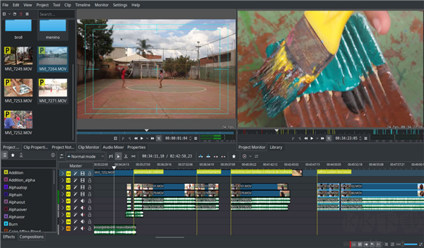 Kdenlive視頻剪輯便攜版
