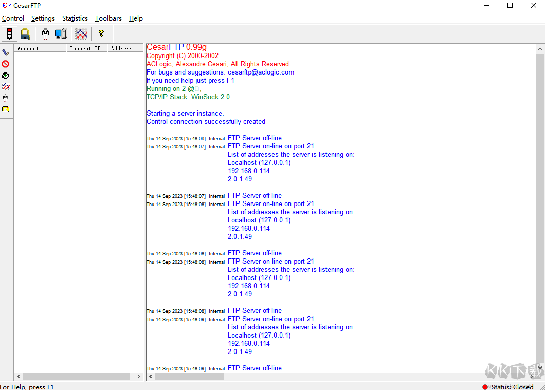 CesarFTP專業(yè)版2023最新