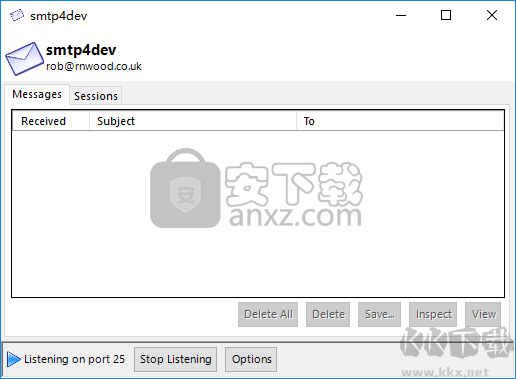 Smtp4dev SharePoint(郵件檢測工具)