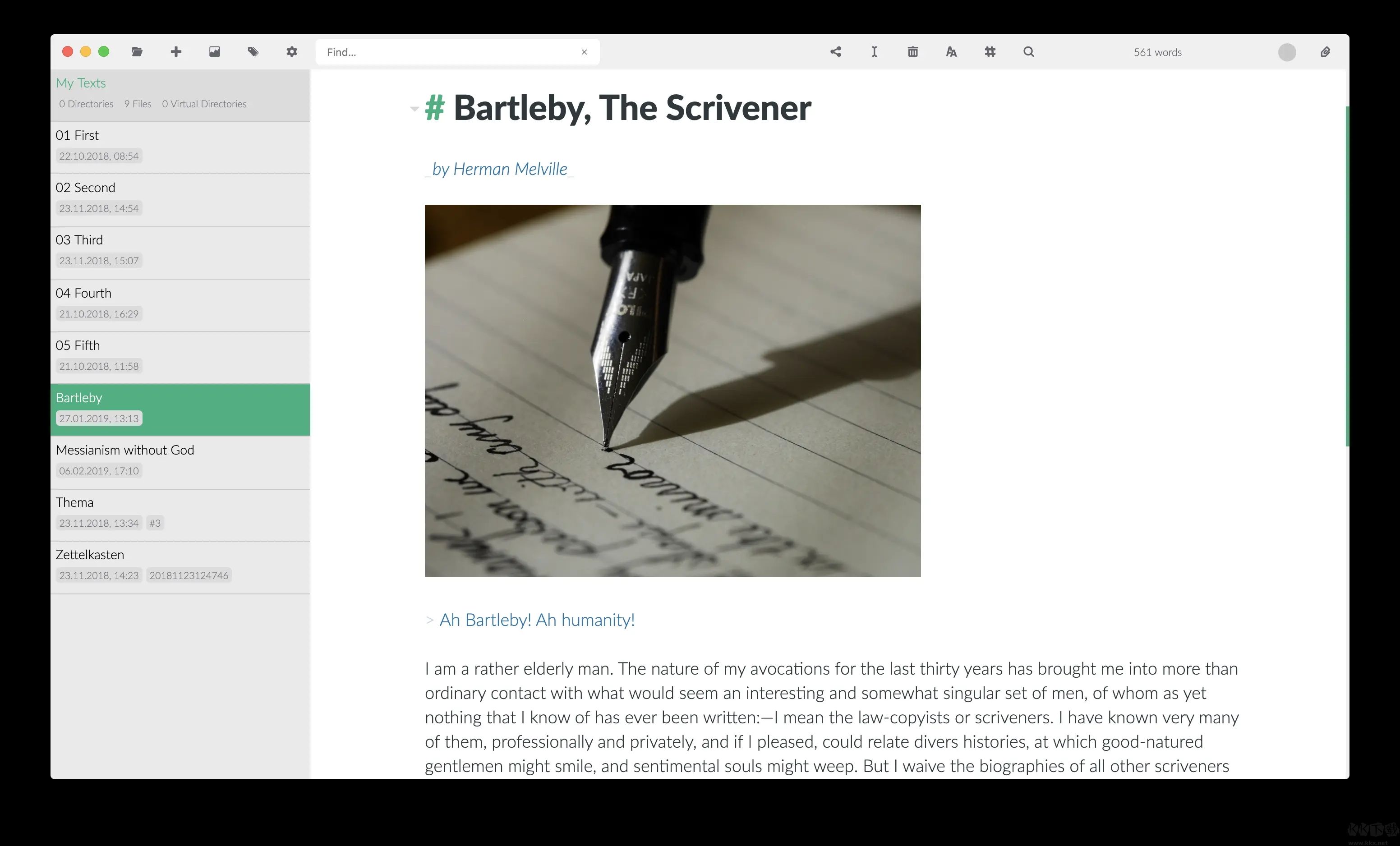 Zettlr(科研筆記)中文綠色版
