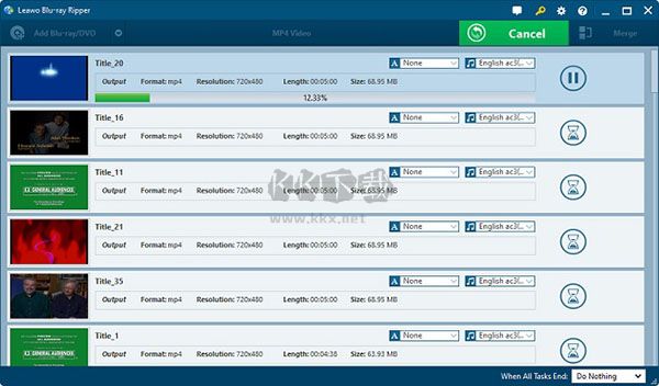 Leawo Blu-ray Ripper中文綠色版