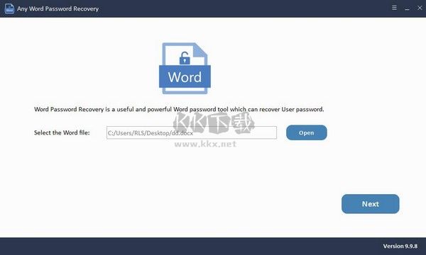 Any Word Password Recovery(word密碼恢復(fù)軟件)
