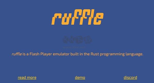 Ruffle(Flash Player模擬器)