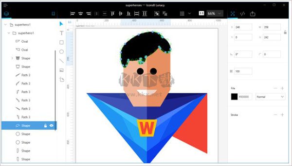 Lunacy(矢量UI平面設(shè)計(jì)工具)