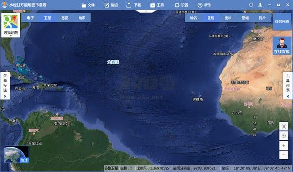 水經(jīng)注萬能地圖下載器最新版