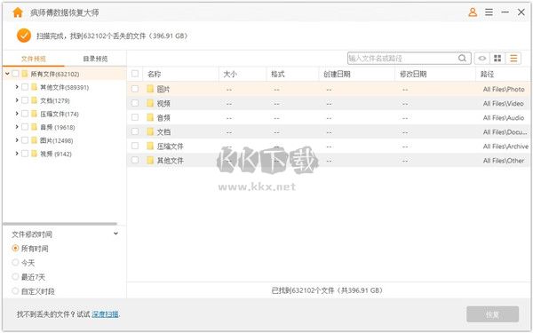 瘋師傅數(shù)據(jù)恢復(fù)大師pc版