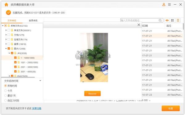 瘋師傅數(shù)據(jù)恢復(fù)大師pc版