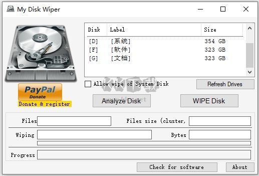 My Disk Wiper(硬盤(pán)格式化工具)