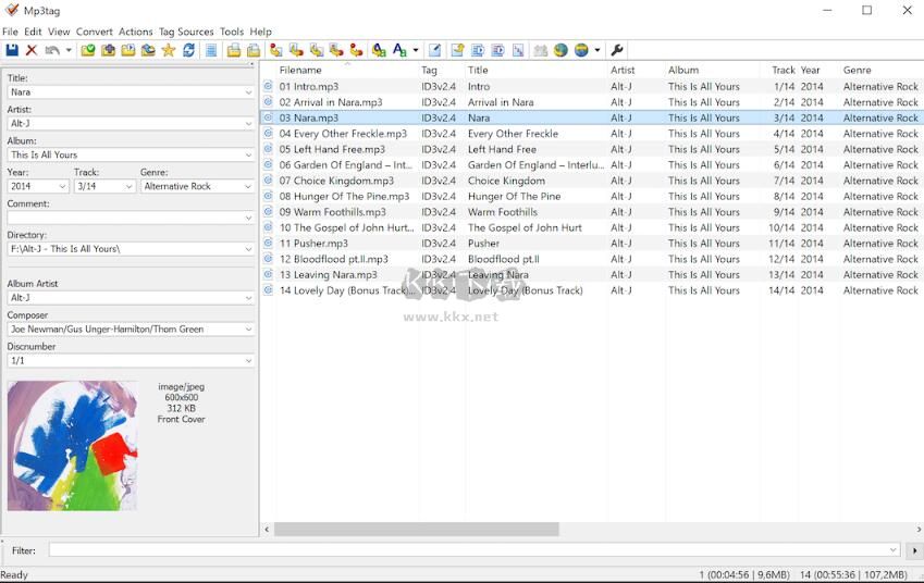 Mp3tag(mp3標(biāo)簽修改器)
