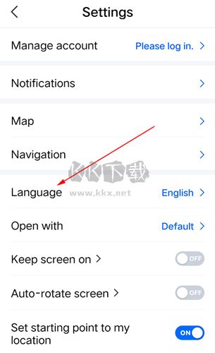 NAVER地圖怎么調(diào)成中文3