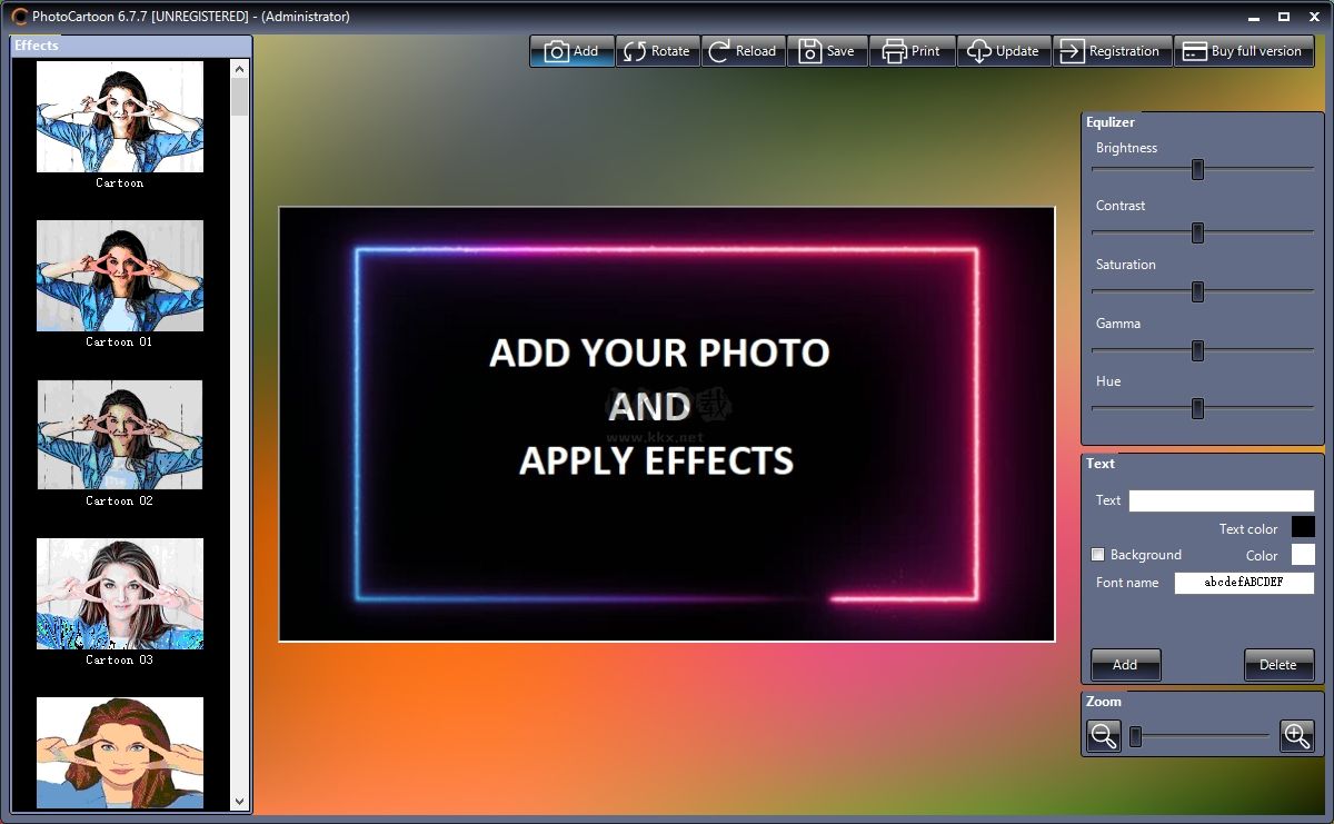 PhotoCartoon(照片轉(zhuǎn)漫畫軟件)