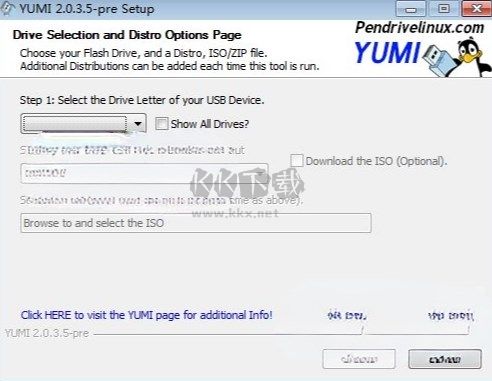 YUMI(多系統(tǒng)u盤(pán)啟動(dòng)盤(pán)制作工具)