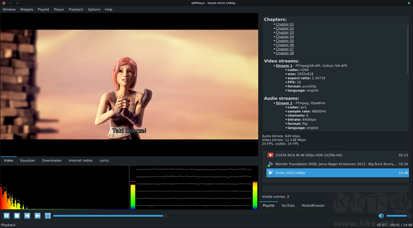 QMPlay2(開(kāi)源媒體播放器)