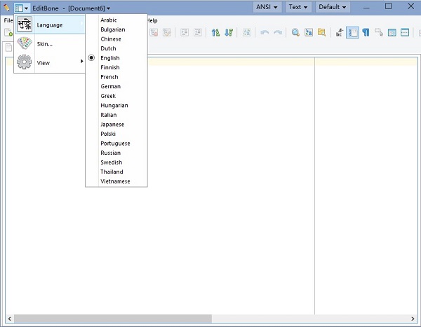editbone(文本編輯器)