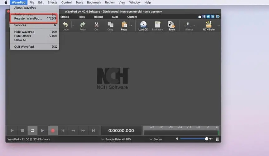 WavePad(音頻編輯軟件)