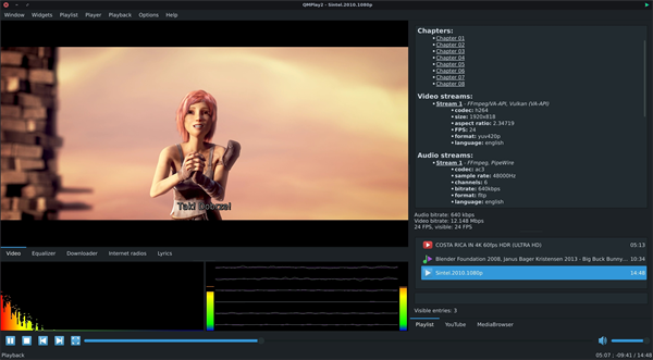 QMPlay2(開源媒體播放器)