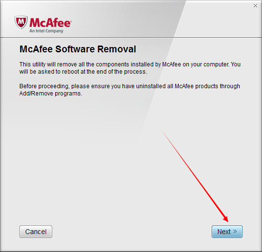 McAfee Removal Tool(邁克菲卸載工具)