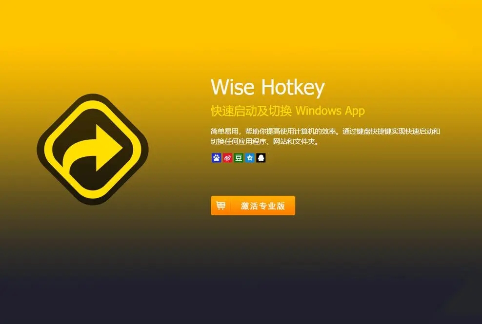 Wise Hotkey(快捷鍵管理工具)