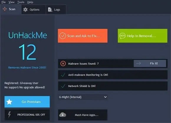 UnHackMe(木馬查殺軟件)