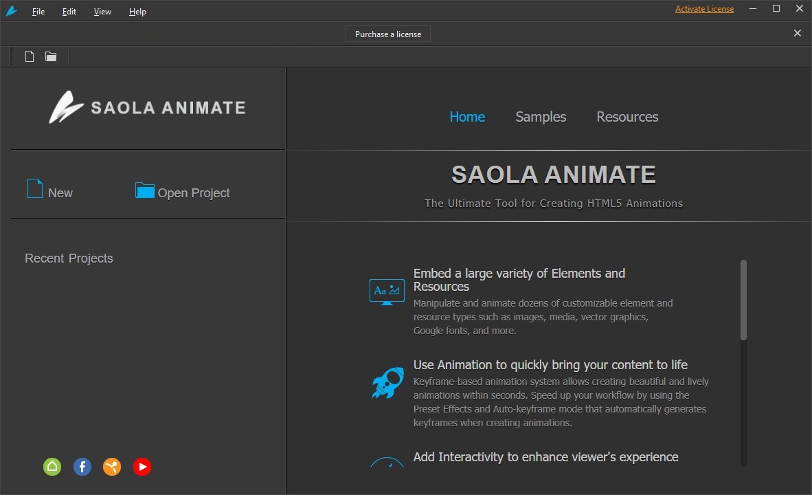 Saola Animate(HTML5動畫制作工具)