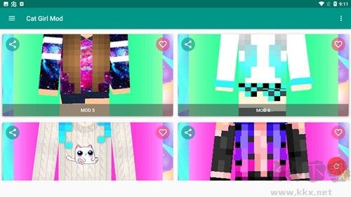我的世界貓娘模組無遮掩版