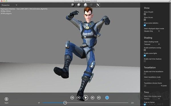 fbx review(3D動(dòng)畫制作)