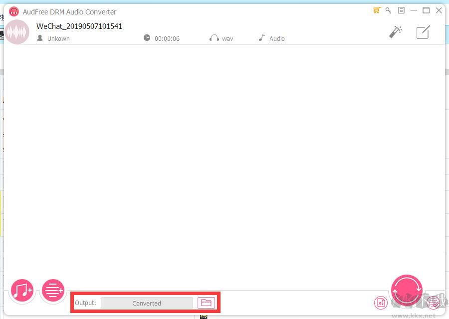 AudFree DRM Audio Converter(音頻轉(zhuǎn)換工具)