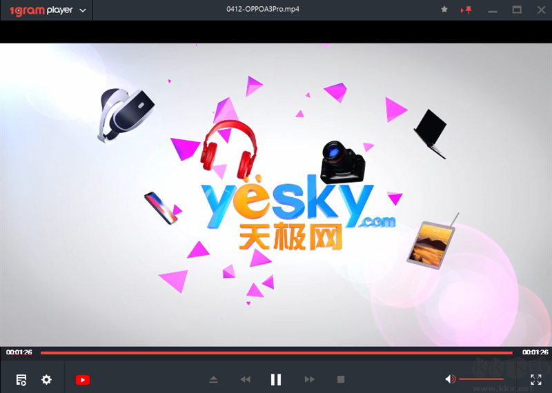 1gram Player(視頻播放器)