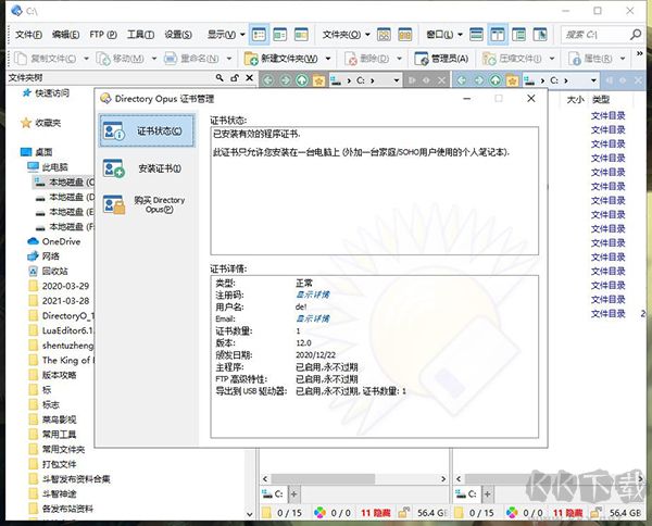 Directory Opus(資源管理器)
