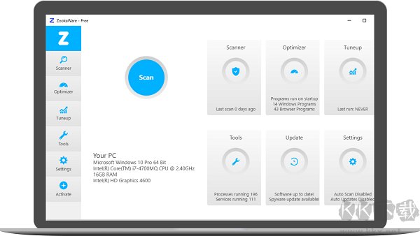 ZookaWare(卸載清理工具)