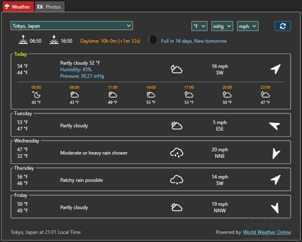 Sharp World Clock(桌面世界時(shí)鐘)