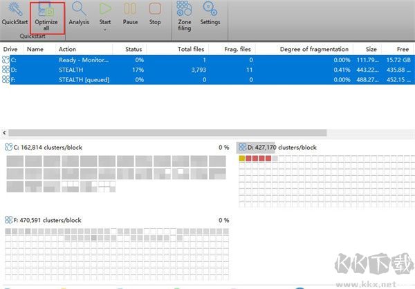 O&O defrag(磁盤(pán)碎片清理工具)