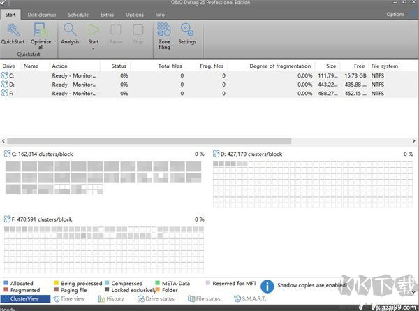 O&O defrag(磁盤(pán)碎片清理工具)