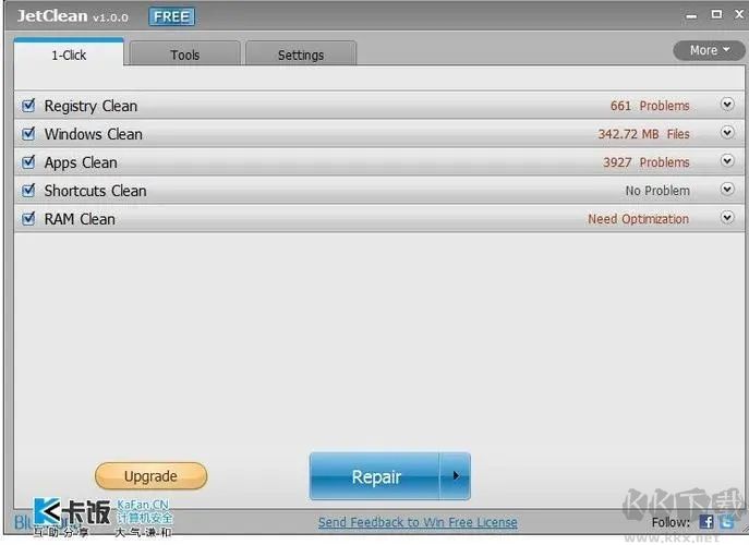 JetClean(系統(tǒng)優(yōu)化清理工具)