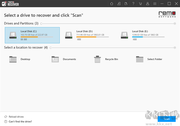 Remo Recover(數(shù)據(jù)恢復(fù)軟件)