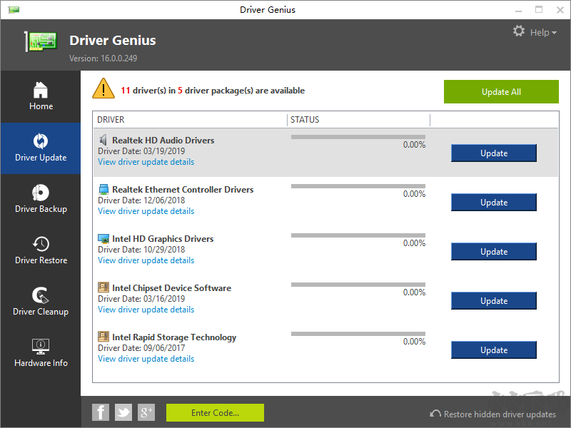 Driver Genius(驅(qū)動(dòng)自動(dòng)更新工具)