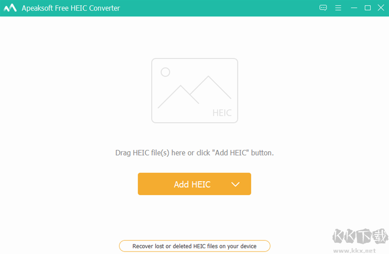 Apeaksoft Free HEIC Converter(HEIC圖片轉(zhuǎn)換的工具)