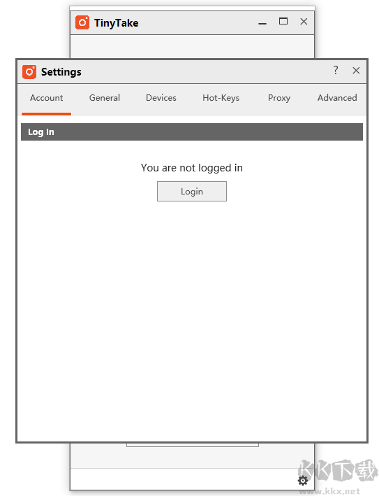 TinyTake(桌面截圖軟件)