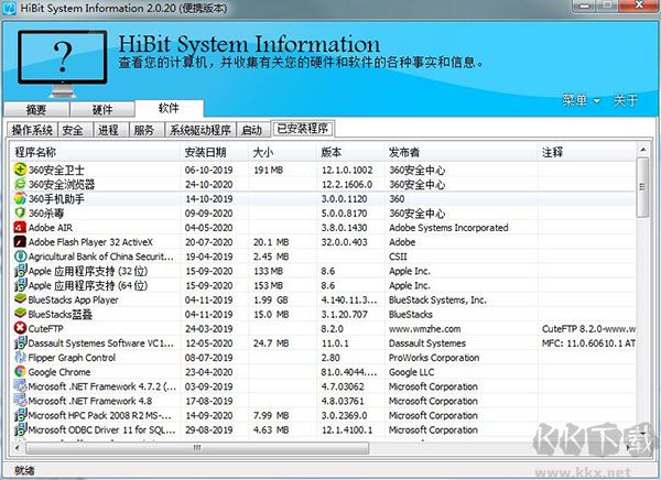 HiBit System Information(系統(tǒng)信息檢測工具)